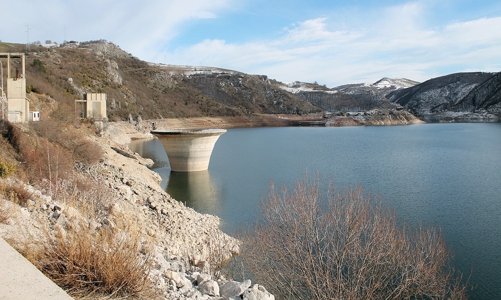 Растоке: Увачко језеро почетком године (Фотоси: Д. Гагричић)