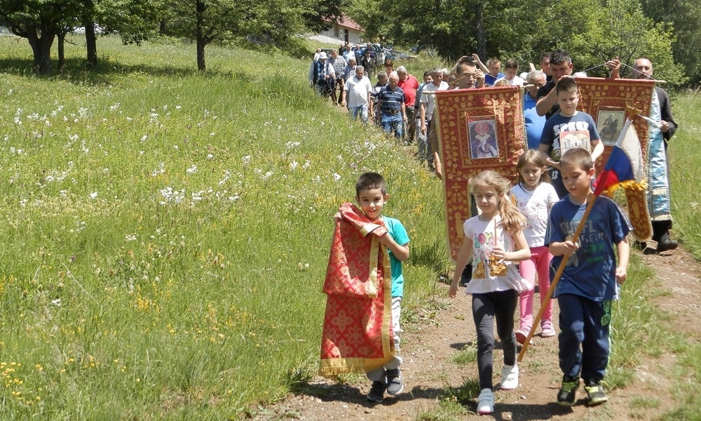 Литија на Колашинском брду