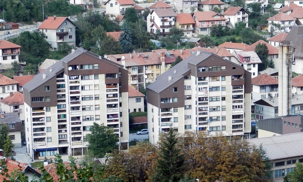 Место напада: стамбени блок Багрем