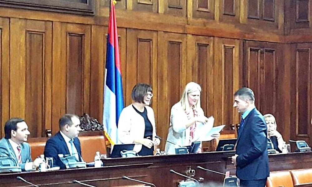 Положио свечану заклетву: Поповић у Наросдној скупштини