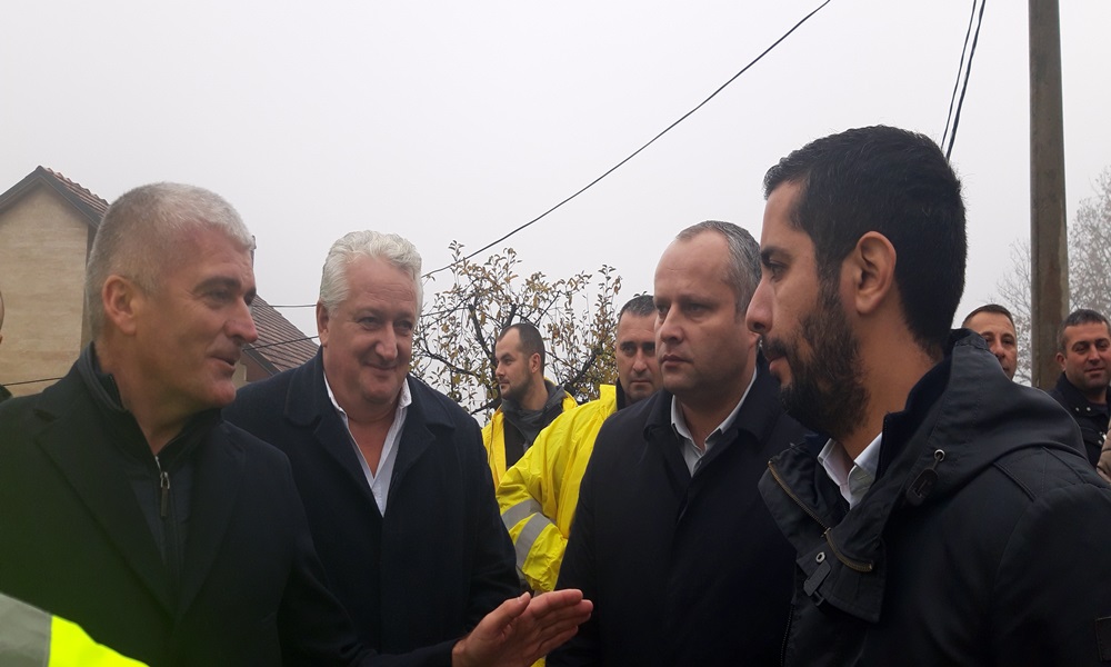 Министар Томислав Момировић приликом посете Прибоју