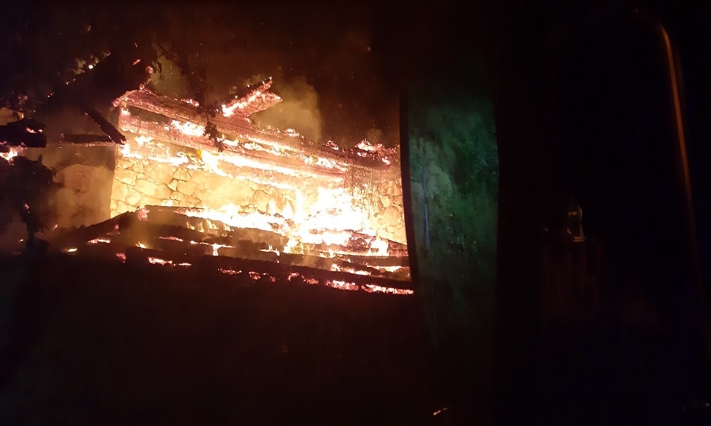 Пожар на кући Вуковића