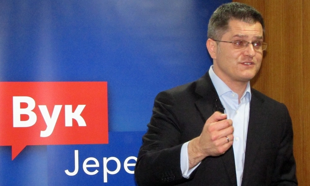 За промене: Вук Јеремић у Новој Вароши За промене: Вук Јеремић у Новој Вароши