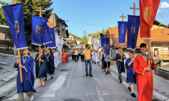 Литија градским улицама (Фото: Ж. Дулановић)