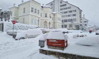 Креће одвожење снега са градских улица - Нова Варош  (Фото: Љ. Вранић)