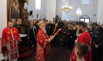 На Младенце у храму Свете Тројице у Новој Вароши