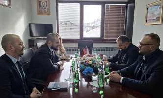 Конструктиван разговор- министар Зукорлић са руководством општине (Фото: Р. Поповић)