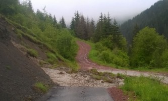 Одрон на путу за Горње Трудово (Фото: Љ. Гагричић)