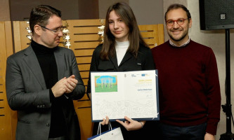 Калина Ракоњац на додели признања у Нишу