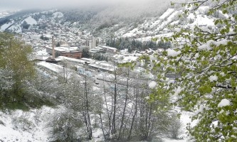 Град освануо  у белом: Нова Варош, 15. мај 2019.