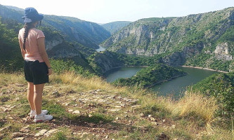 На Равном кршу изнад Увачког језера (Фото: Д. Ћировић)